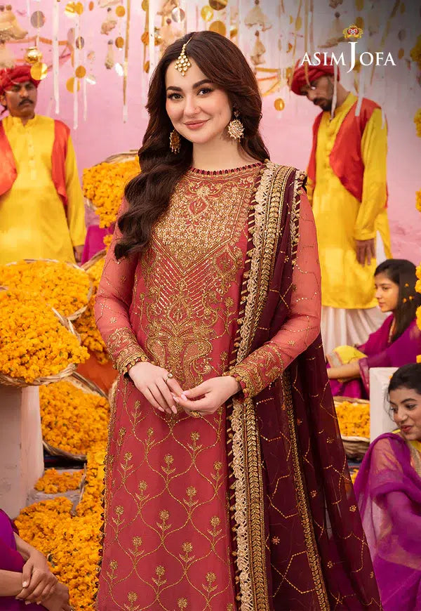 Asim Jofa | Dastaan Collection 24 | AJDA-23 - Khanumjan  Pakistani Clothes and Designer Dresses in UK, USA