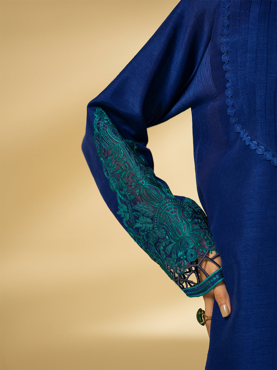 Fozia Khalid | Eid Edit 24 | Sapphire Elegance - Khanumjan  Pakistani Clothes and Designer Dresses in UK, USA