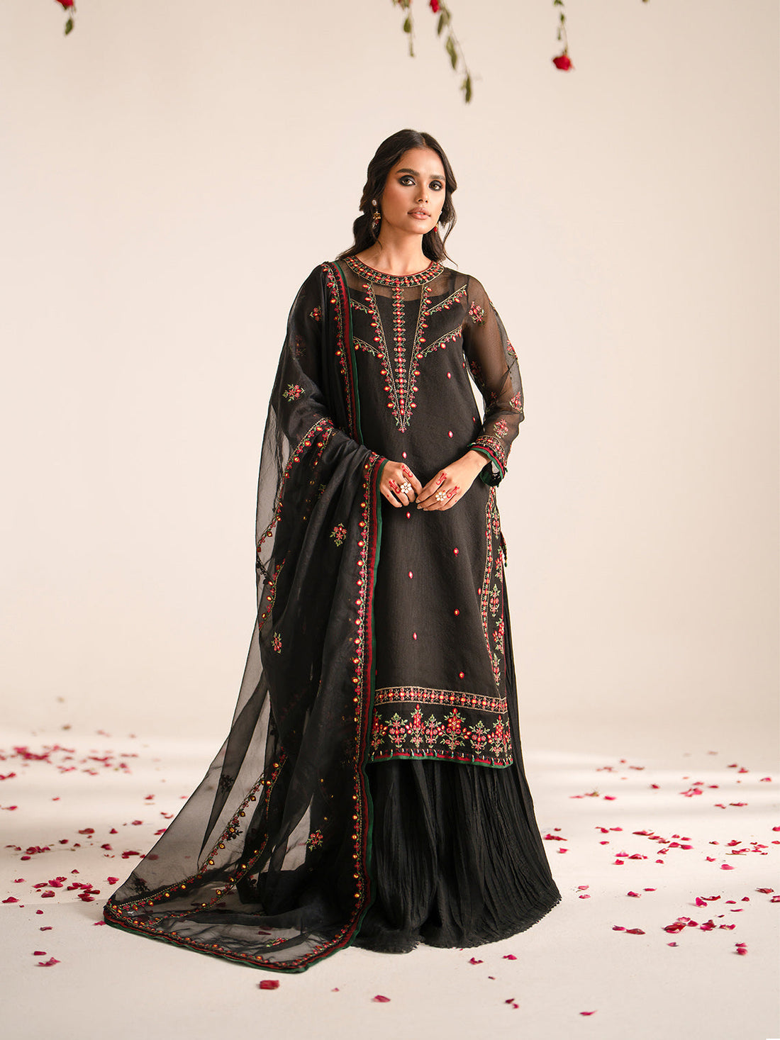 Fozia Khalid | Eid Edit 24 | Zeba - Khanumjan  Pakistani Clothes and Designer Dresses in UK, USA