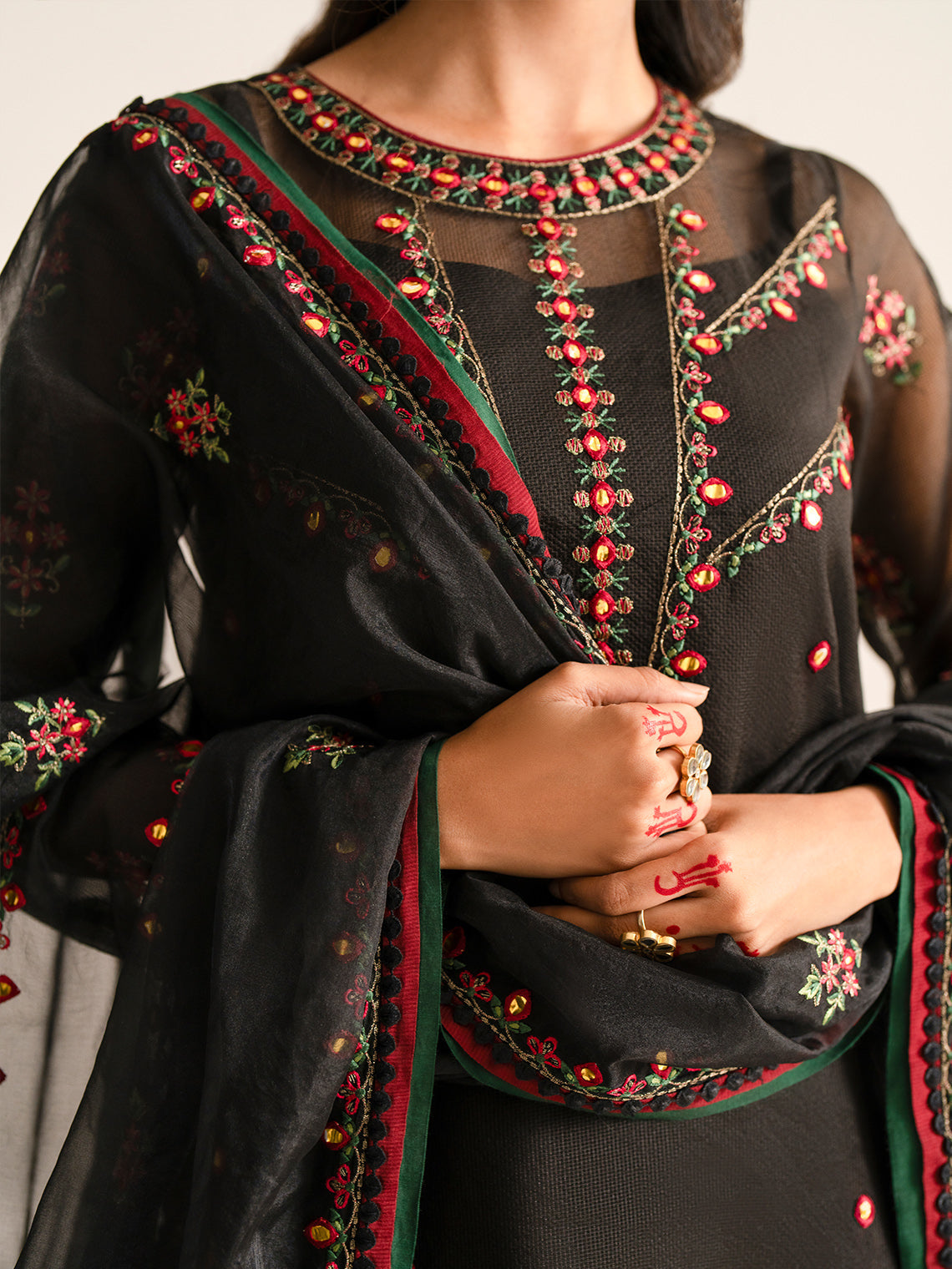 Fozia Khalid | Eid Edit 24 | Zeba - Khanumjan  Pakistani Clothes and Designer Dresses in UK, USA