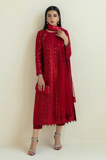 Baroque | Formals Collection | UF-385 - Khanumjan Pakistani Clothes and Designer Dresses in UK, USA