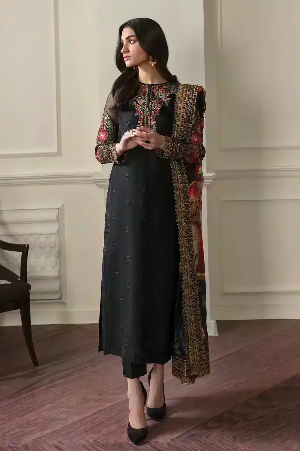 Baroque | Formals Collection | UF-290 - Khanumjan  Pakistani Clothes and Designer Dresses in UK, USA