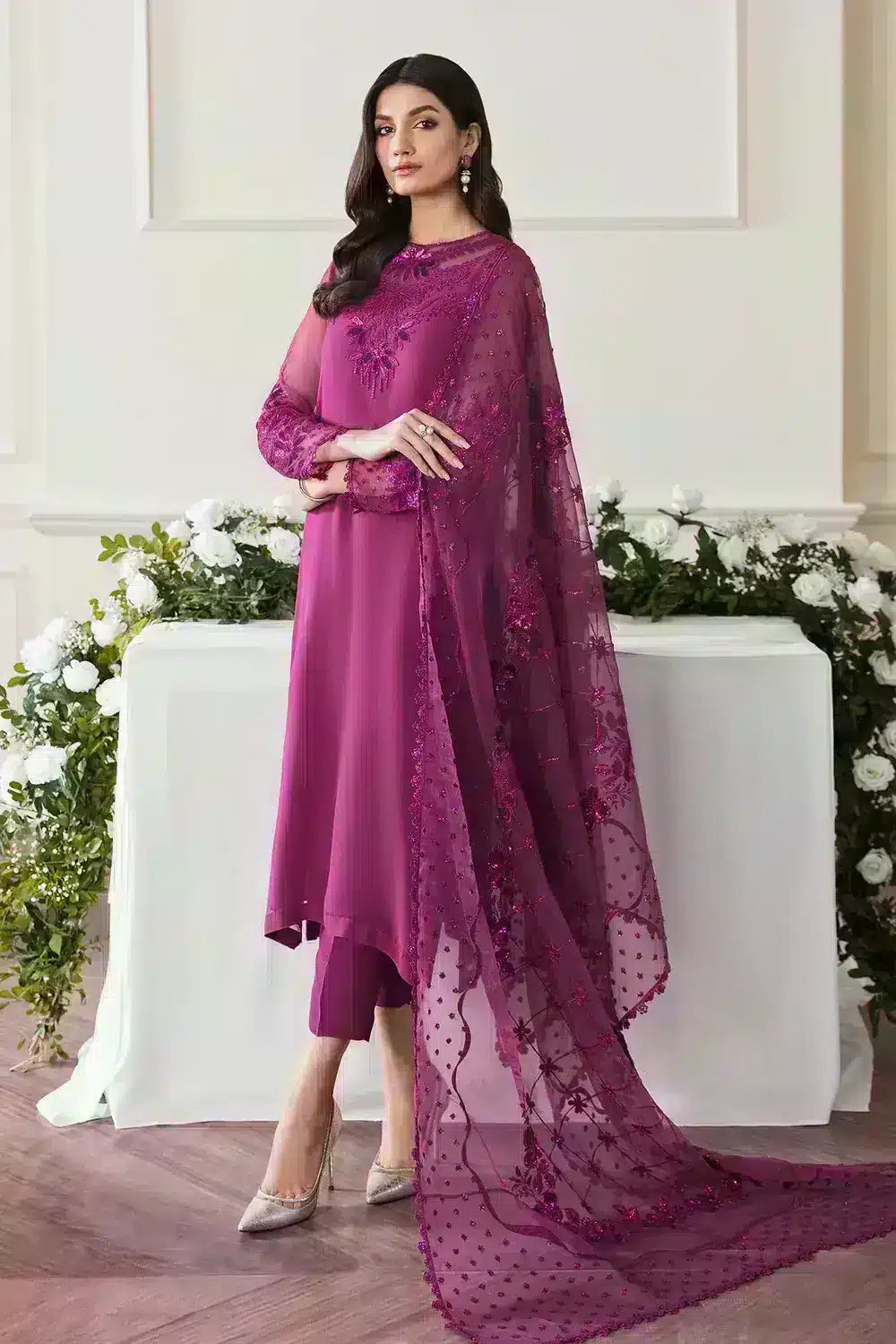 Baroque | Formals Collection | UF-291 - Khanumjan  Pakistani Clothes and Designer Dresses in UK, USA