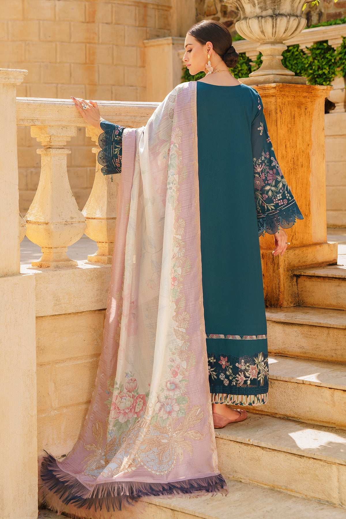 Baroque | Swiss Lawn 24 | SL12-D02 - Khanumjan  Pakistani Clothes and Designer Dresses in UK, USA