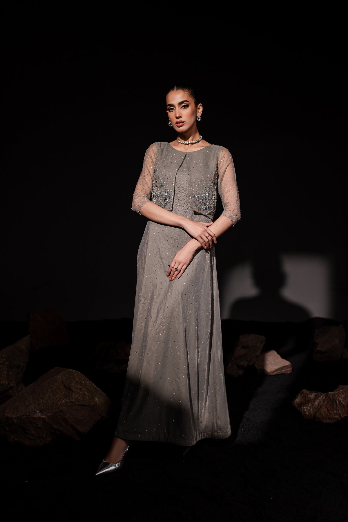 Batik | Desire Formal Dresses | Steel - Khanumjan  Pakistani Clothes and Designer Dresses in UK, USA