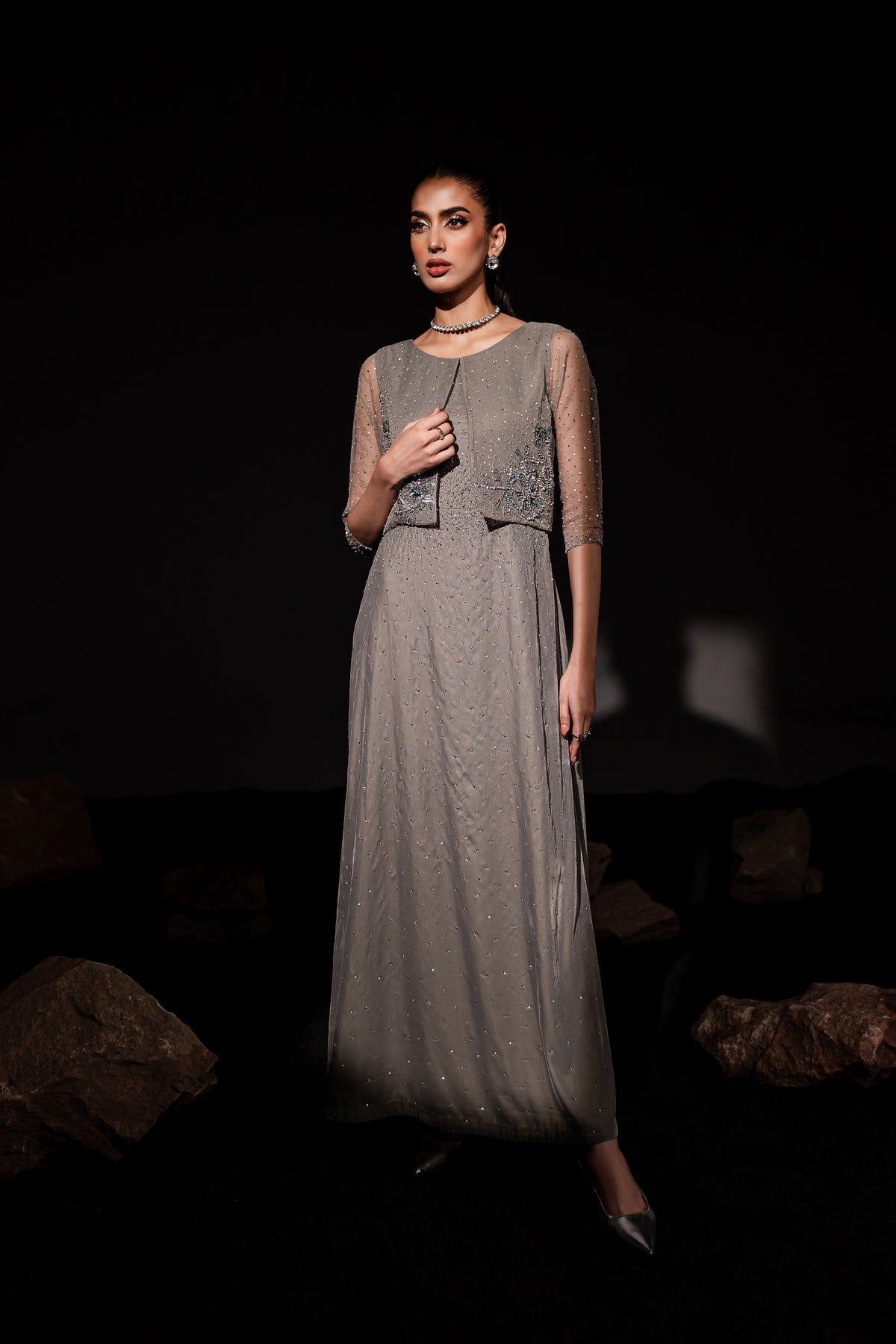 Batik | Desire Formal Dresses | Steel - Khanumjan  Pakistani Clothes and Designer Dresses in UK, USA