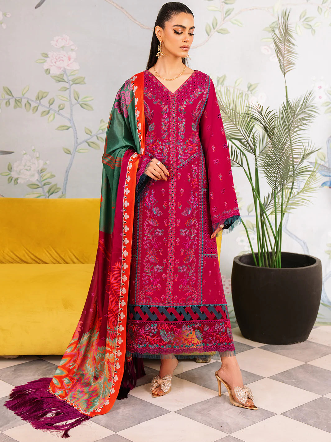 Bin Ilyas | La Hira Spring Summer 24 | 203-B - Khanumjan  Pakistani Clothes and Designer Dresses in UK, USA