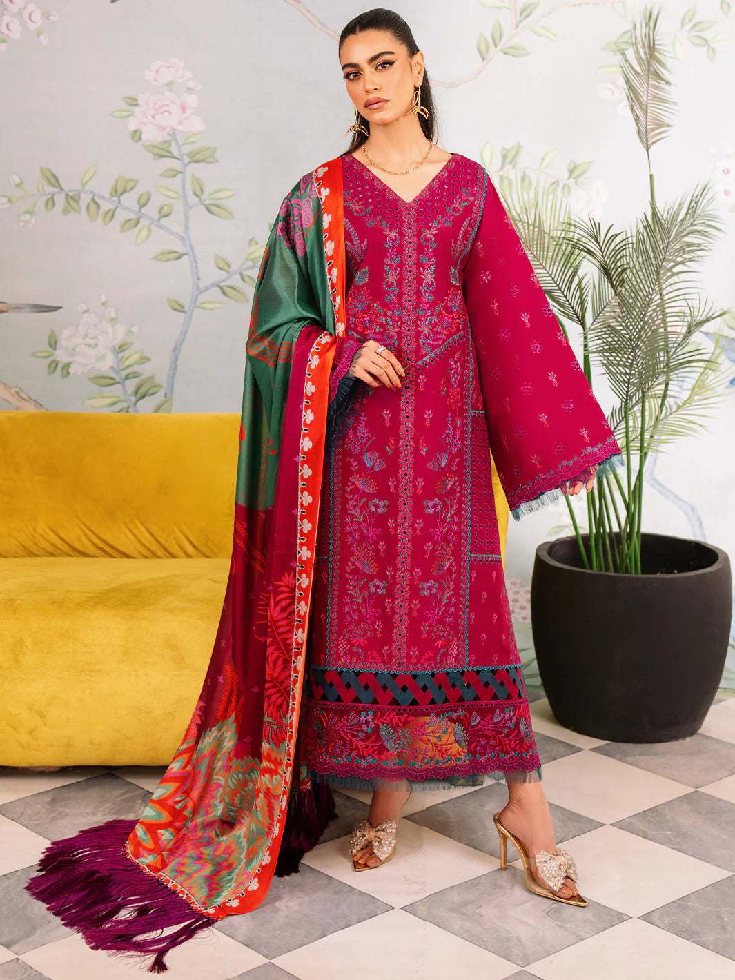 Bin Ilyas | La Hira Spring Summer 24 | 203-B - Khanumjan  Pakistani Clothes and Designer Dresses in UK, USA