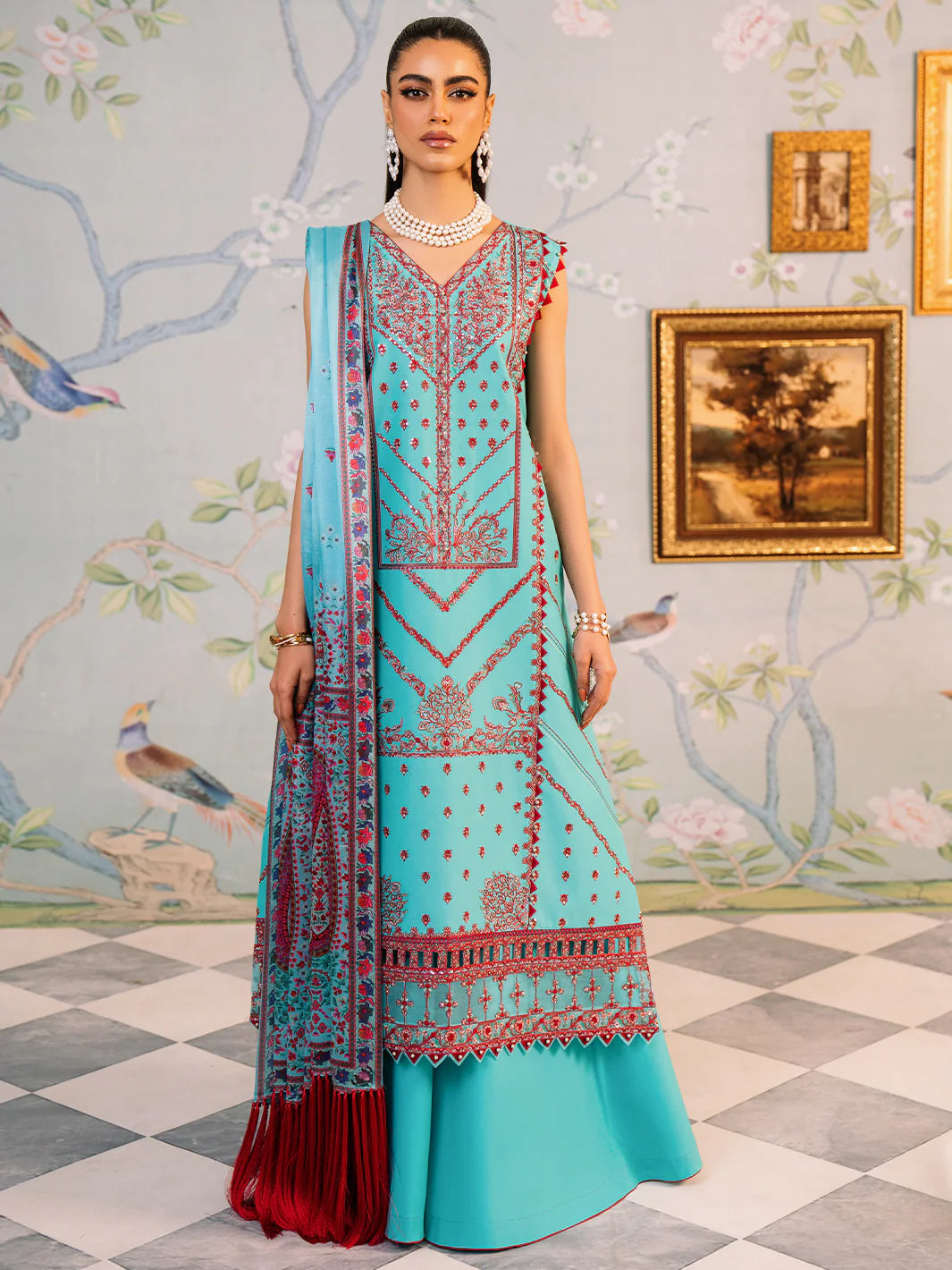 Bin Ilyas | La Hira Spring Summer 24 | 204-B - Khanumjan  Pakistani Clothes and Designer Dresses in UK, USA