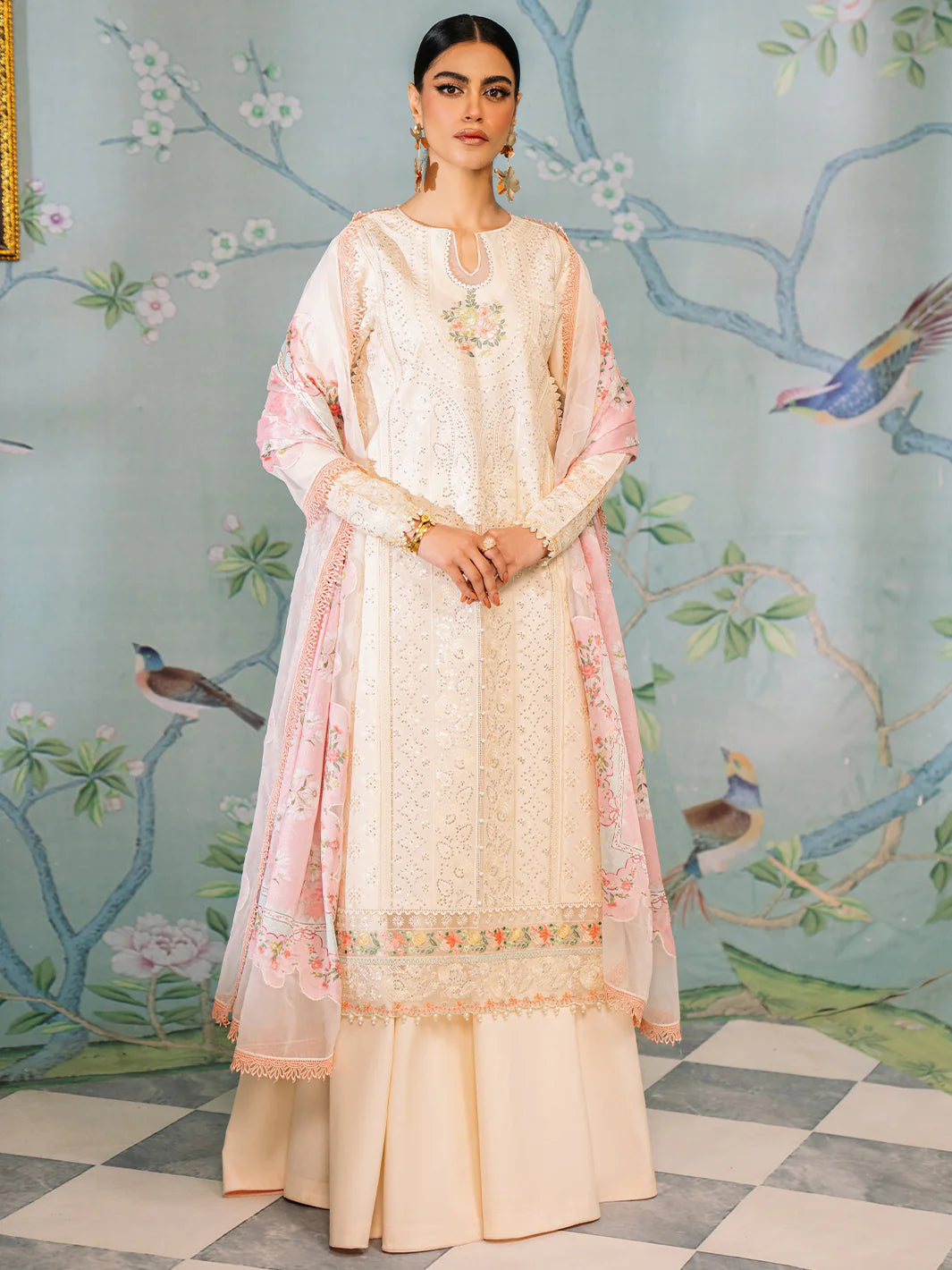 Bin Ilyas | La Hira Spring Summer 24 | 205-A - Khanumjan  Pakistani Clothes and Designer Dresses in UK, USA