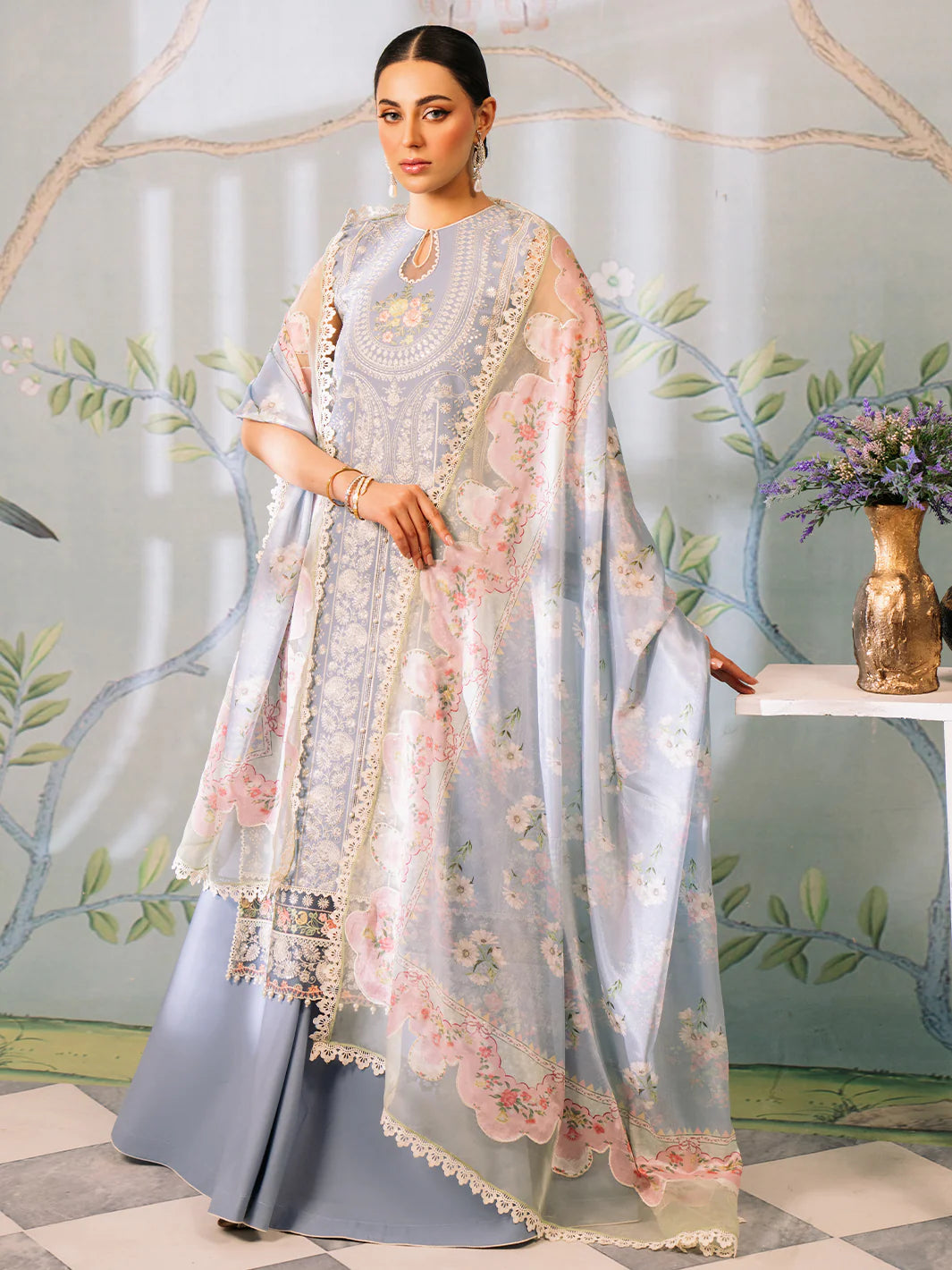 Bin Ilyas | La Hira Spring Summer 24 | 205-B - Khanumjan  Pakistani Clothes and Designer Dresses in UK, USA