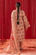 Alizeh | Sheen Lawn Prints 24 | Coral Peach - Khanumjan  Pakistani Clothes and Designer Dresses in UK, USA