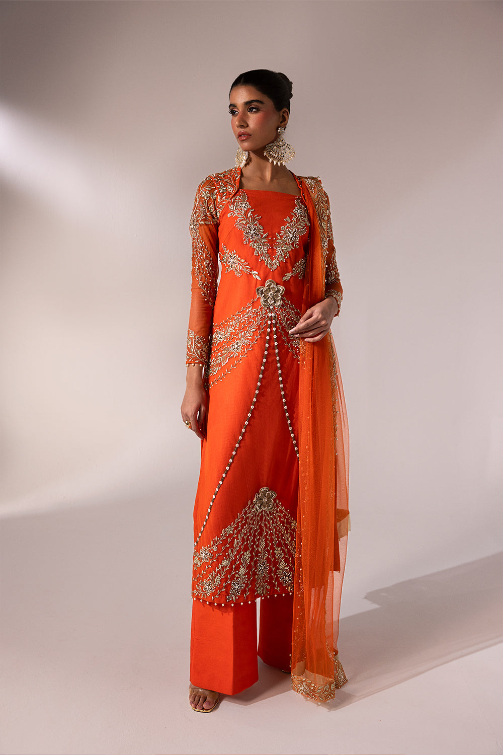 Caia | Regine Luxury Formal’23 | TANGERINE - Khanumjan  Pakistani Clothes and Designer Dresses in UK, USA