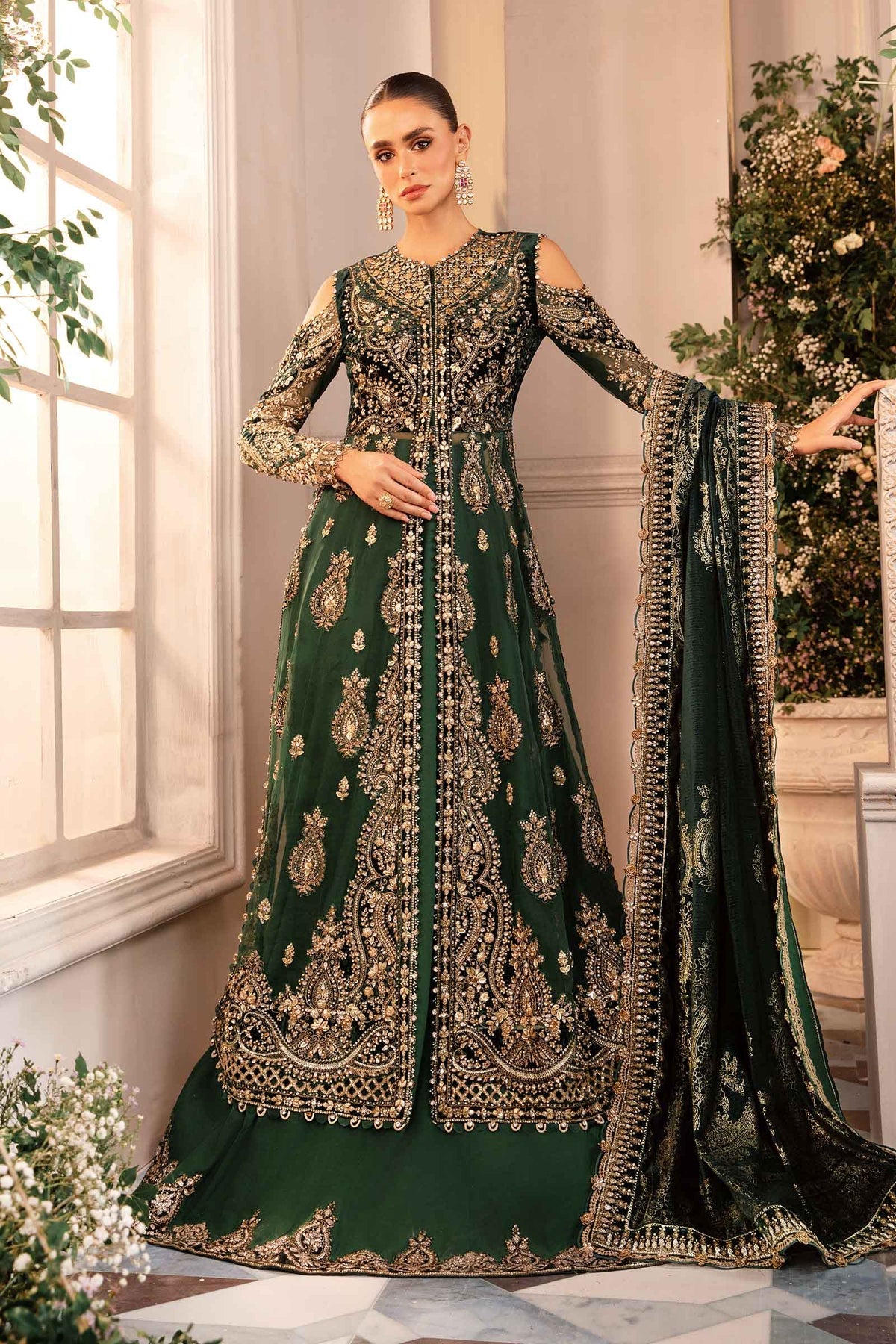 Maria B Embroidered Formals 24 Organza Suit BD-2904