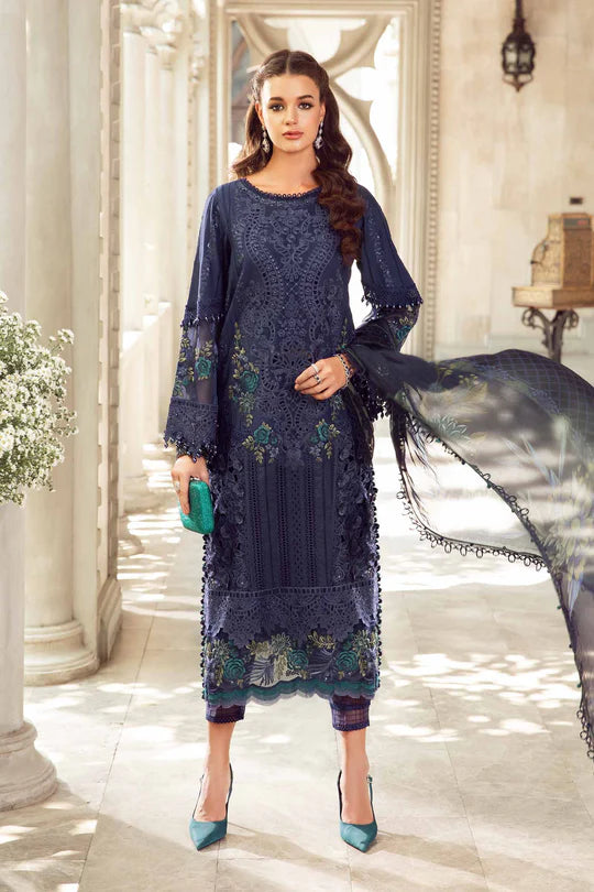 Maria B | Eid Lawn Collection |  09 - Khanumjan  Pakistani Clothes and Designer Dresses in UK, USA