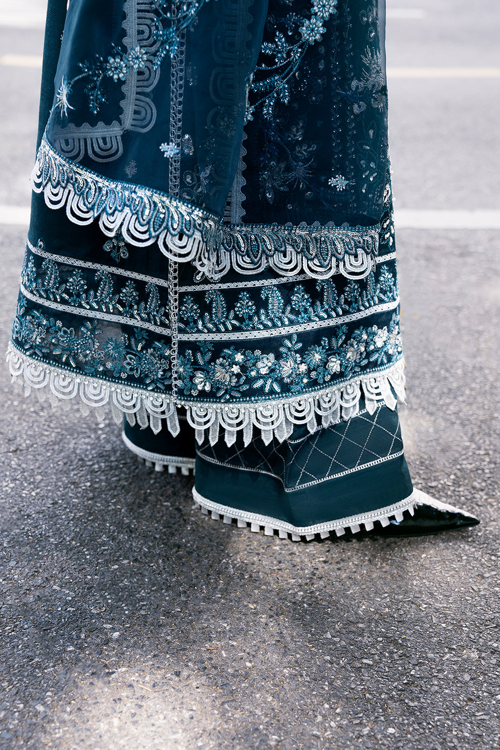 Saad Shaikh | Fleurie Vol 2 | Belle - Khanumjan  Pakistani Clothes and Designer Dresses in UK, USA