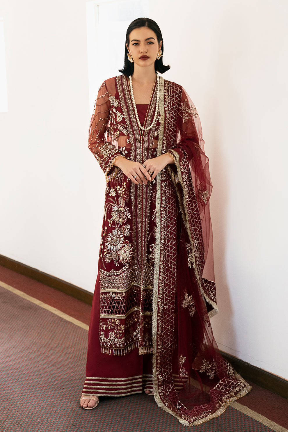 Saad Shaikh | Fleurie Vol 2 | Arya - Khanumjan  Pakistani Clothes and Designer Dresses in UK, USA