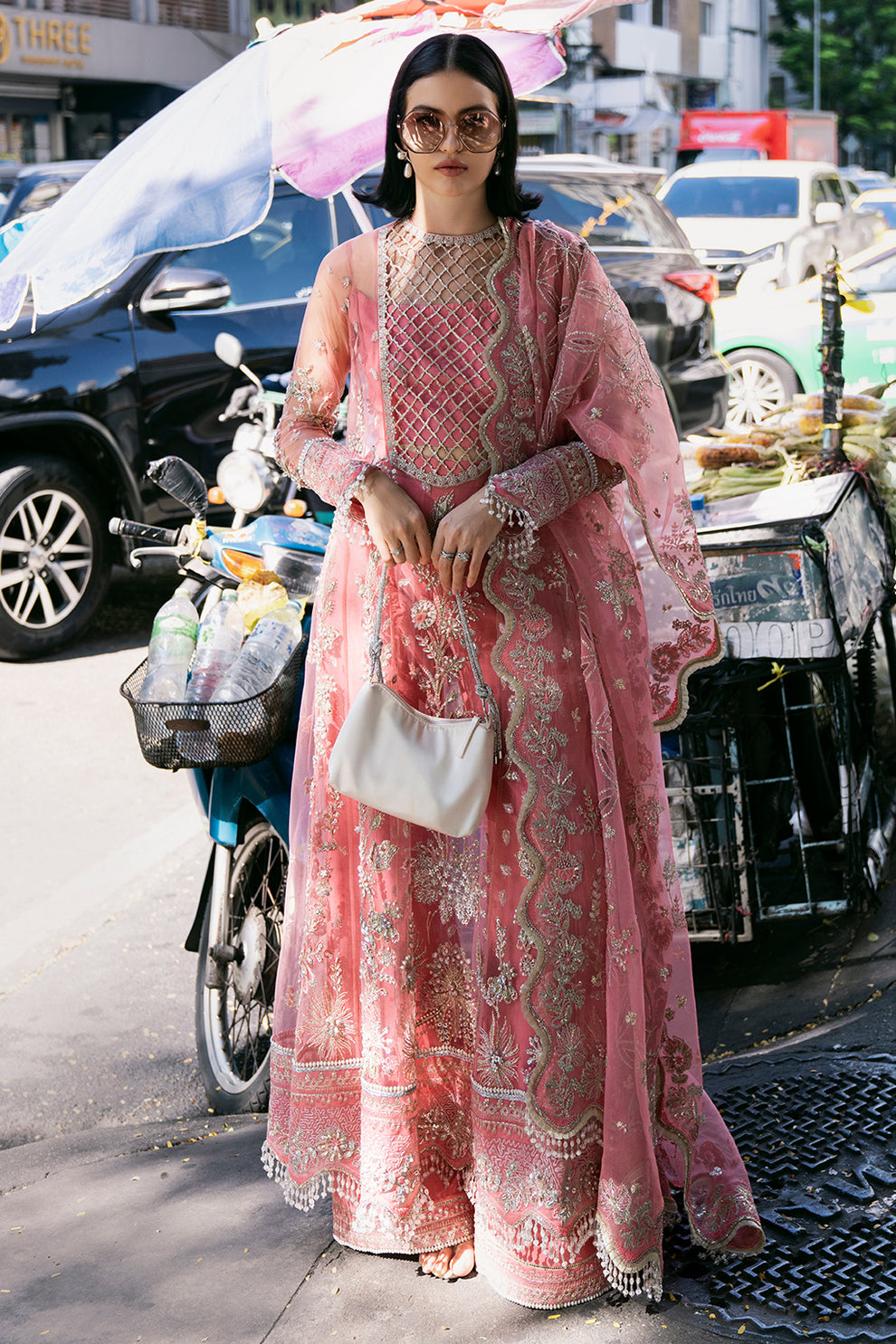 Saad Shaikh | Fleurie Vol 2 | Sandy - Khanumjan  Pakistani Clothes and Designer Dresses in UK, USA