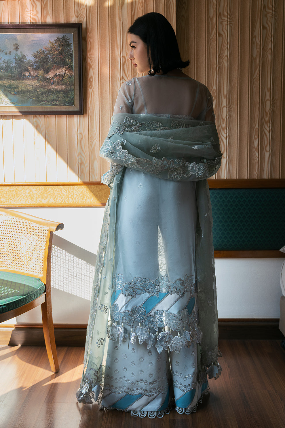 Saad Shaikh | Fleurie Vol 2 | Lyla - Khanumjan  Pakistani Clothes and Designer Dresses in UK, USA