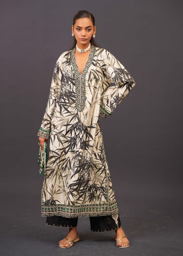 Mahgul | Emerald Hill Formals | Bamboo Jade - Khanumjan Pakistani Clothes and Designer Dresses in UK, USA