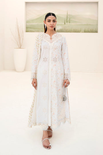 Qalamkar | Casual Pret Lawn | NM-07 LEDA - Khanumjan Pakistani Clothes and Designer Dresses in UK, USA