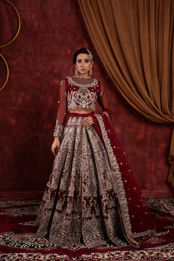 House of Nawab | Luxury Formals | ROWAN-A - Khanumjan Pakistani Clothes and Designer Dresses in UK, USA