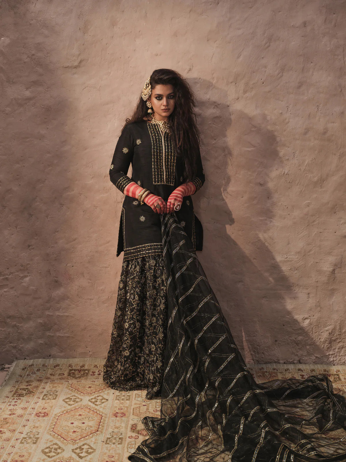 Erum Khan | Shab Siyah 23 | Noor - Khanumjan  Pakistani Clothes and Designer Dresses in UK, USA