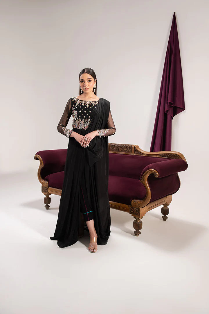 Maria Osama Khan | Tiffany Formals | Obsidian - Khanumjan  Pakistani Clothes and Designer Dresses in UK, USA