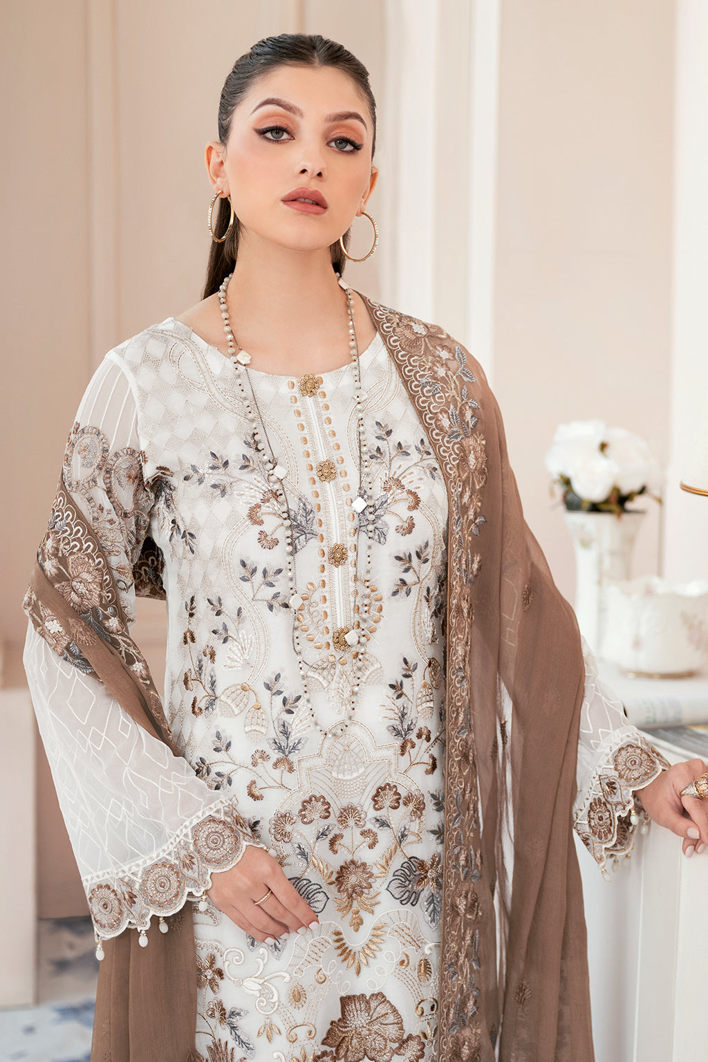 Ramsha | Rangoon Chiffon Collection 24 |  D-911 - Khanumjan  Pakistani Clothes and Designer Dresses in UK, USA
