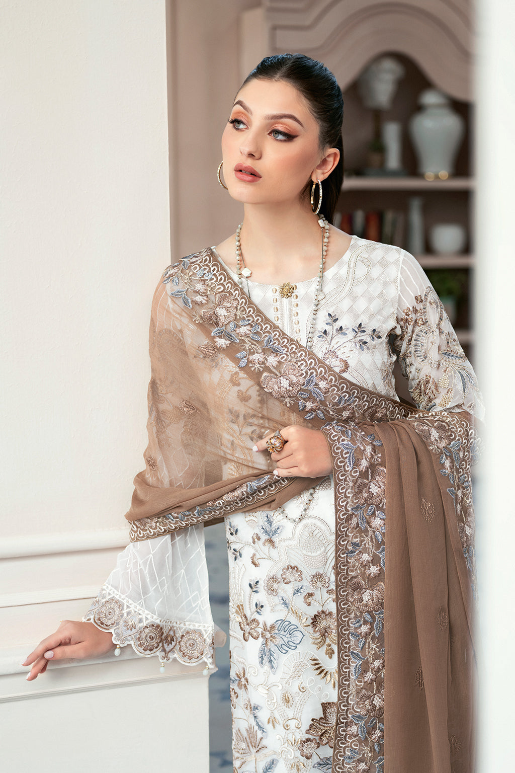 Ramsha | Rangoon Chiffon Collection 24 |  D-911 - Khanumjan  Pakistani Clothes and Designer Dresses in UK, USA