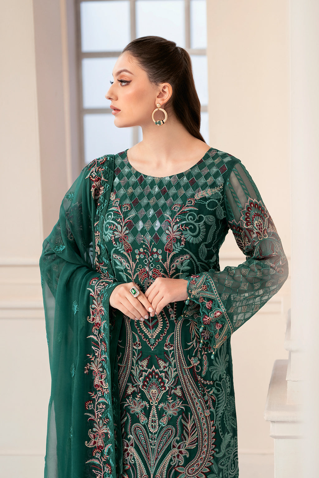 Ramsha | Rangoon Chiffon Collection 24 | D-908 - Khanumjan  Pakistani Clothes and Designer Dresses in UK, USA