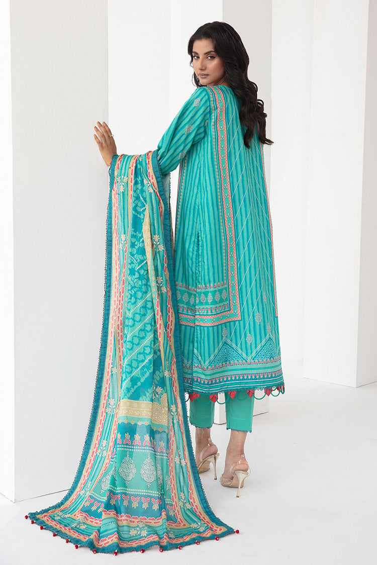 Ellena | Printed Lawn Collection | D18 - Khanumjan  Pakistani Clothes and Designer Dresses in UK, USA