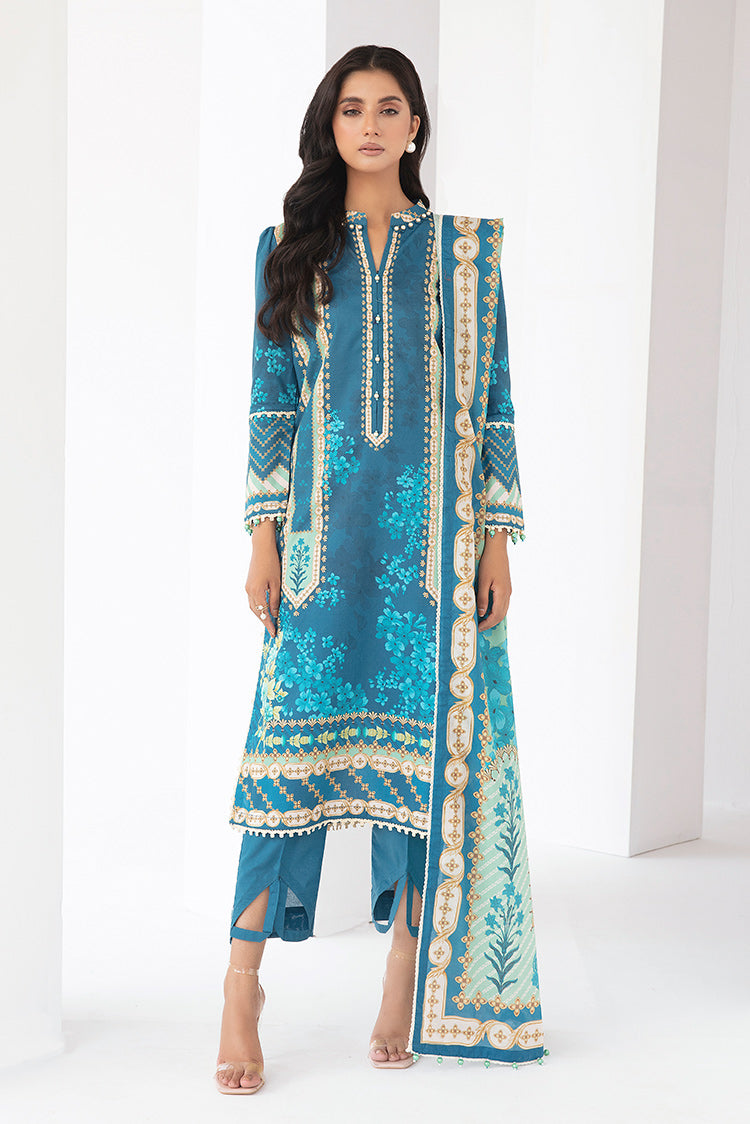 Ellena | Printed Lawn Collection | D23 - Khanumjan  Pakistani Clothes and Designer Dresses in UK, USA