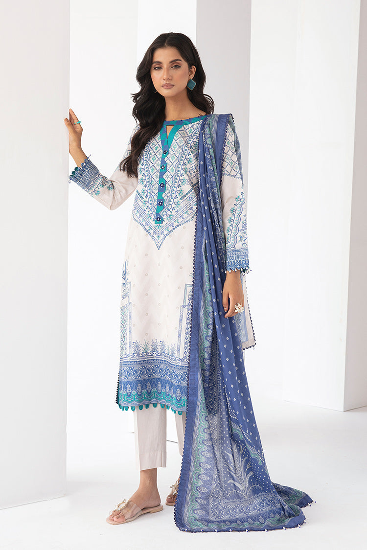 Ellena | Printed Lawn Collection | D24 - Khanumjan  Pakistani Clothes and Designer Dresses in UK, USA