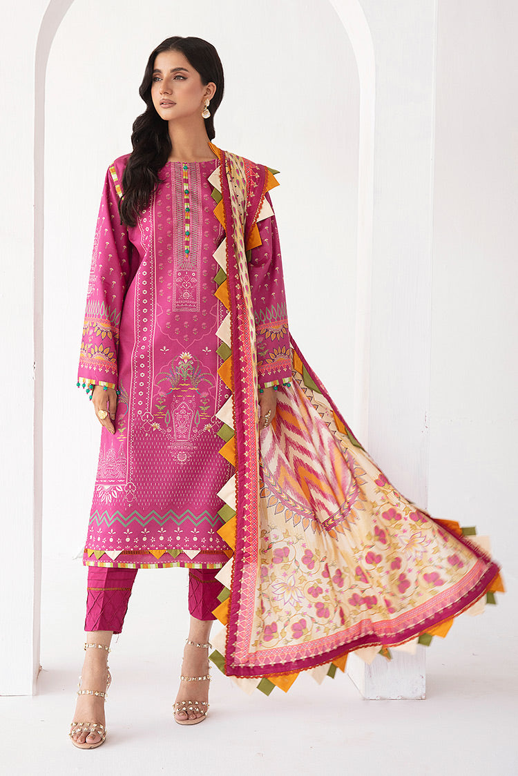 Ellena | Printed Lawn Collection | D25 - Khanumjan  Pakistani Clothes and Designer Dresses in UK, USA