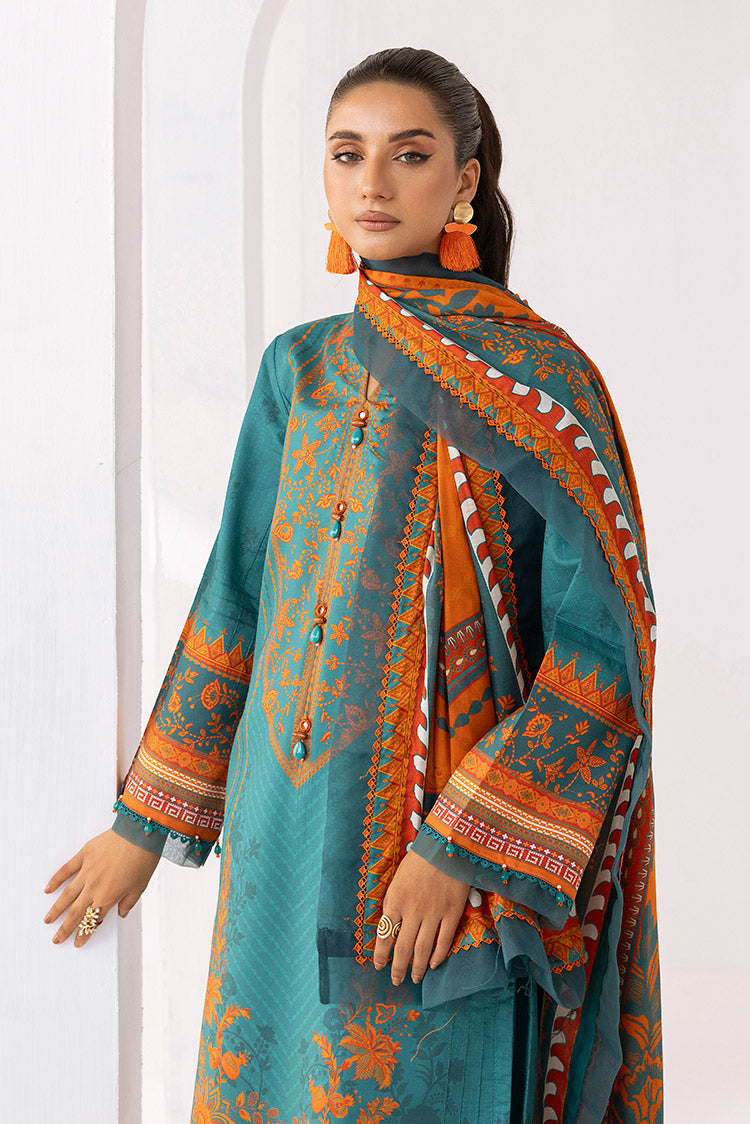 Ellena | Printed Lawn Collection | D31 - Khanumjan  Pakistani Clothes and Designer Dresses in UK, USA