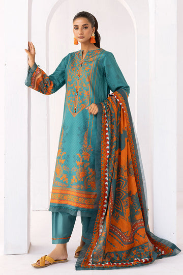 Ellena | Printed Lawn Collection | D31 - Khanumjan Pakistani Clothes and Designer Dresses in UK, USA