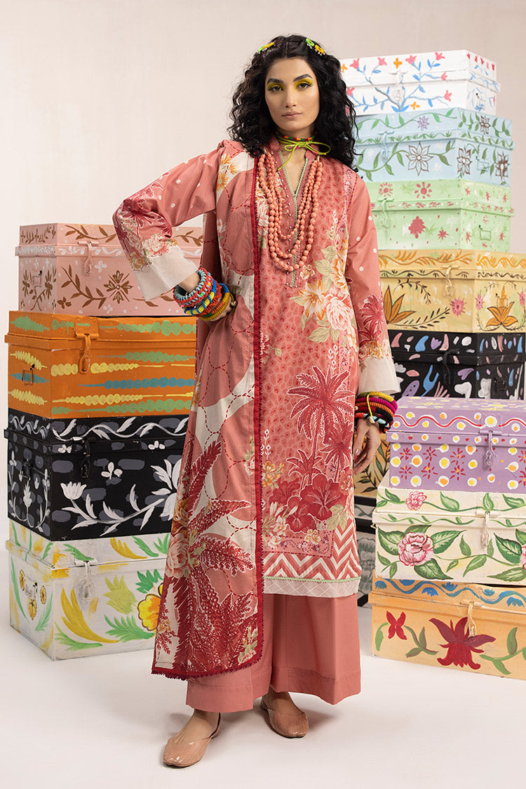 Ellena | Printed Lawn Collection | D40 - Khanumjan  Pakistani Clothes and Designer Dresses in UK, USA