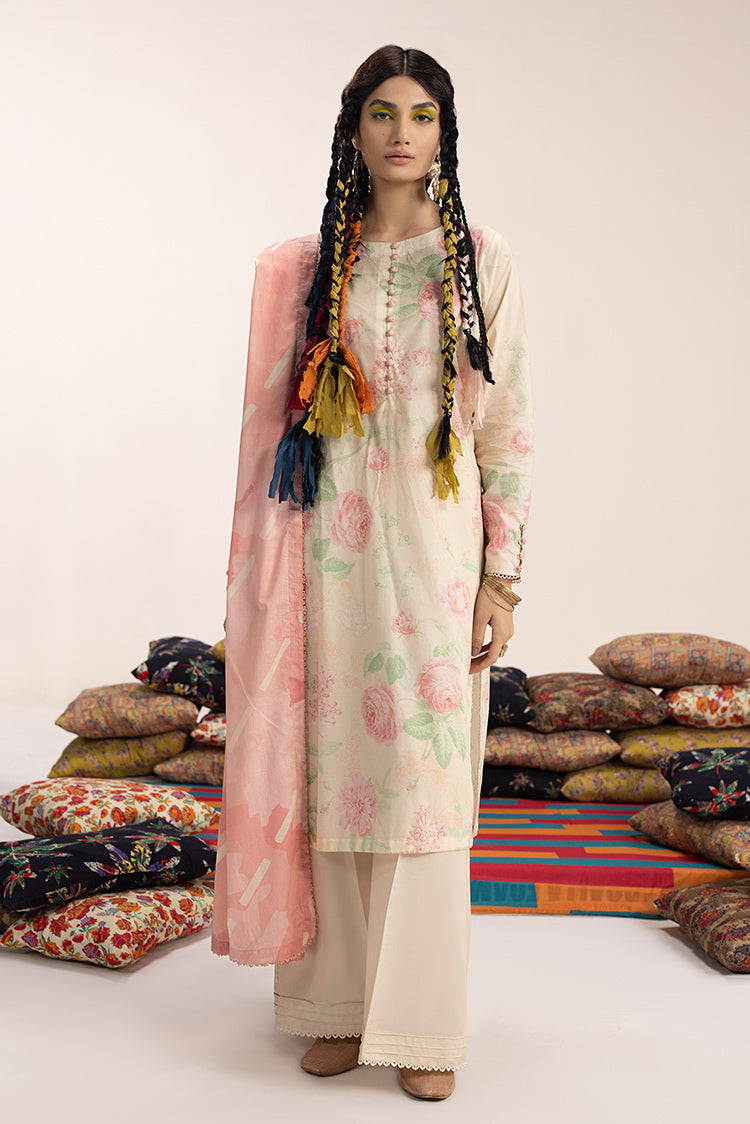 Ellena | Printed Lawn Collection | D45 - Khanumjan  Pakistani Clothes and Designer Dresses in UK, USA