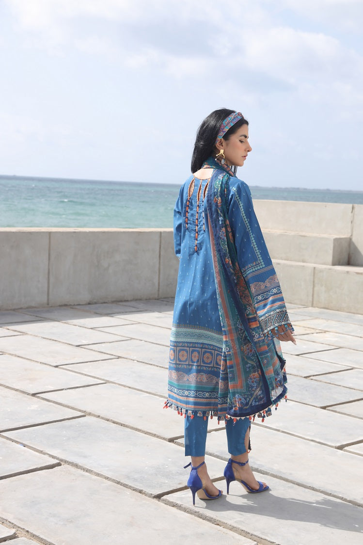 Ellena | Printed Lawn Collection | D10 - Khanumjan  Pakistani Clothes and Designer Dresses in UK, USA