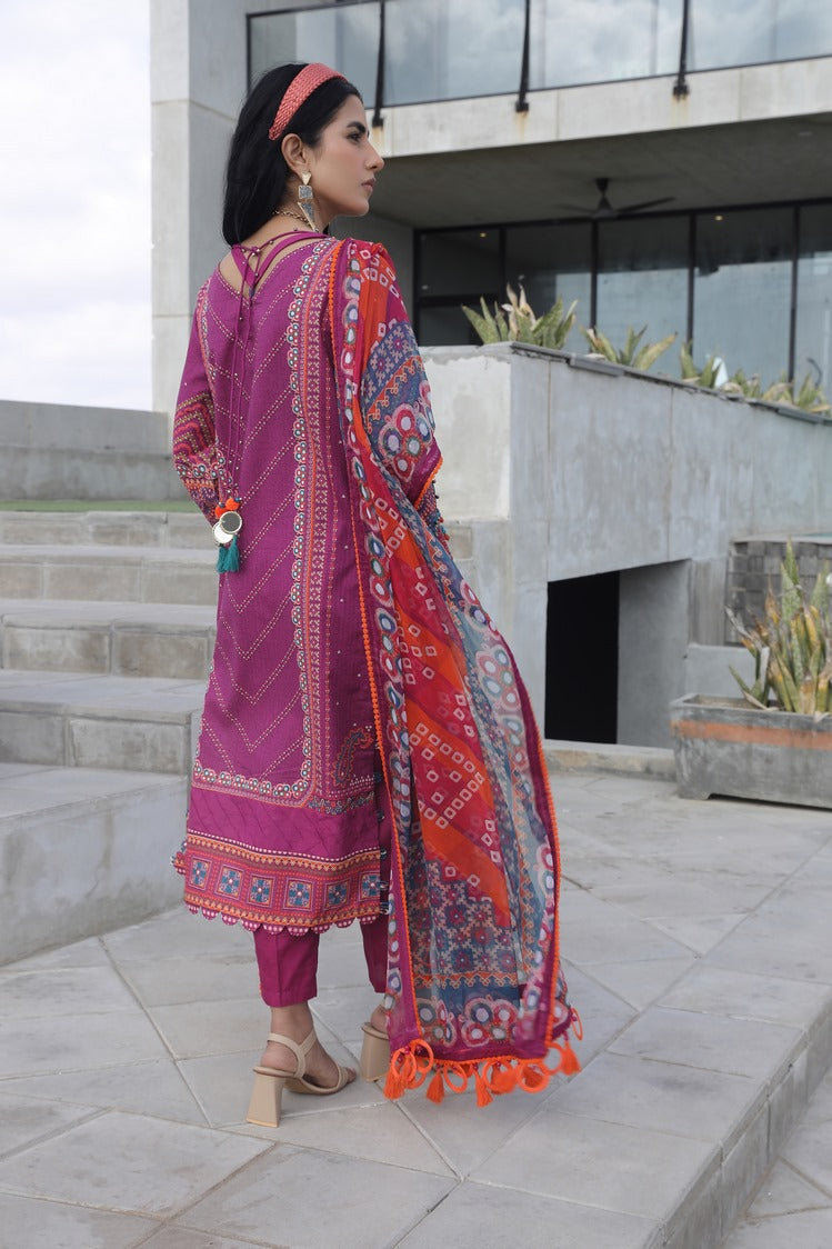 Ellena | Printed Lawn Collection | D12 - Khanumjan  Pakistani Clothes and Designer Dresses in UK, USA