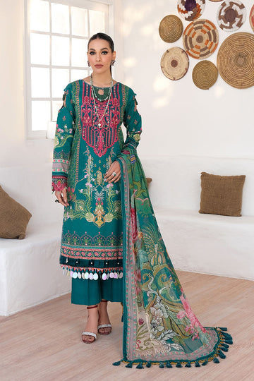 Ellena | Printed Lawn Collection | D14 - Khanumjan Pakistani Clothes and Designer Dresses in UK, USA