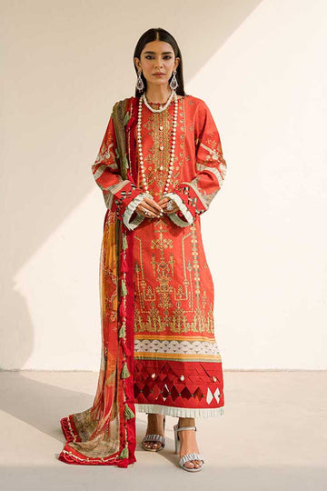 Ellena | Luxury Embroidered Collection | D18 - Khanumjan Pakistani Clothes and Designer Dresses in UK, USA