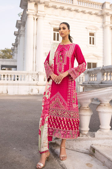Ellena | Luxury Embroidered Collection | D12 - Khanumjan Pakistani Clothes and Designer Dresses in UK, USA