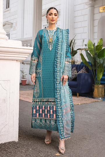 Ellena | Luxury Embroidered Collection | D19 - Khanumjan Pakistani Clothes and Designer Dresses in UK, USA
