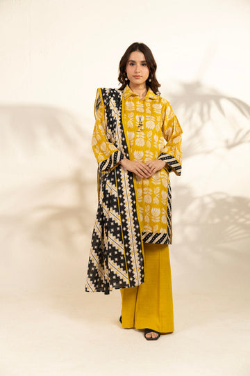 Al Karam | Winter 25 | FW-127-25-1-Yellow