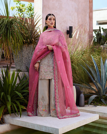 Faiza Saqlain | Aurnia Spring Festive Edit 24 | Rosaline - Khanumjan Pakistani Clothes and Designer Dresses in UK, USA