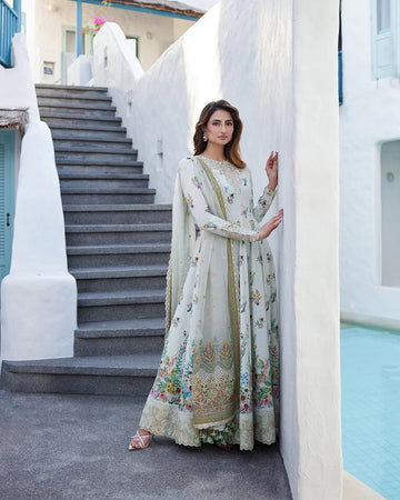 Faiza Saqlain | Liliana Luxury Lawn 24 | Avelina - Khanumjan Pakistani Clothes and Designer Dresses in UK, USA