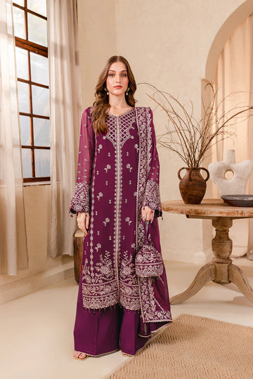 Farasha | Ritizer Festive Formals | Magenta Marvel - Khanumjan Pakistani Clothes and Designer Dresses in UK, USA