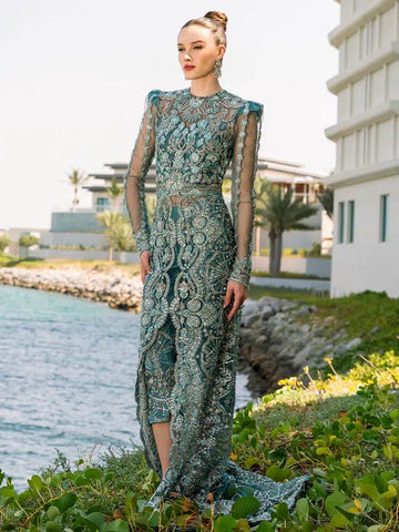 Epoque | Ciel Luxury Couture | Grace - Khanumjan Pakistani Clothes and Designer Dresses in UK, USA